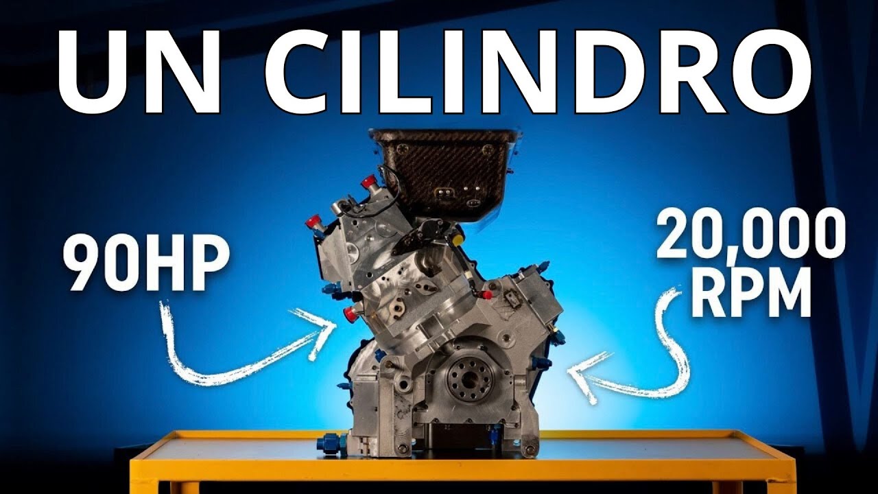 ¡Motor F1 de un solo cilindro a 20,000rpm! Descubrimiento exclusivo en DriveTribe ES