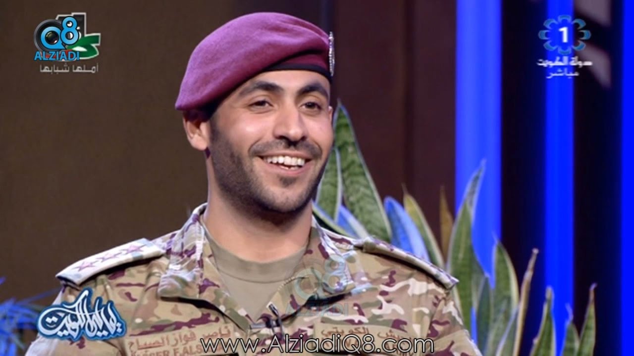 برنامج (ليالي الكويت) يستضيف أعضاء فريق المظلات العسكرية سالم الميل و ناصر الصباح عبر تلفزيون الكويت