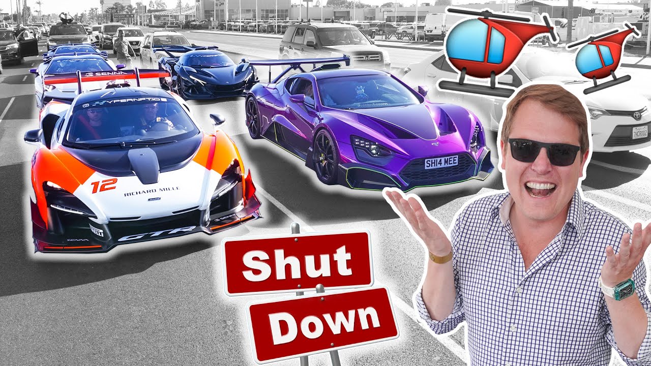 ХАОС НА АВТОШОУ В ЛОС-АНДЖЕЛЕСЕ! Нигде не бывает так, как в Лос-Анджелесе.