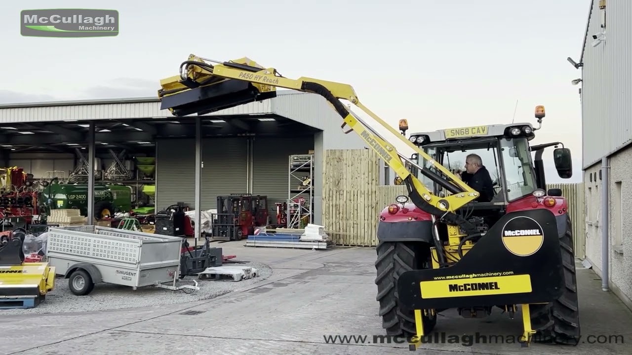 Used McConnel PA50 Hedgecutter