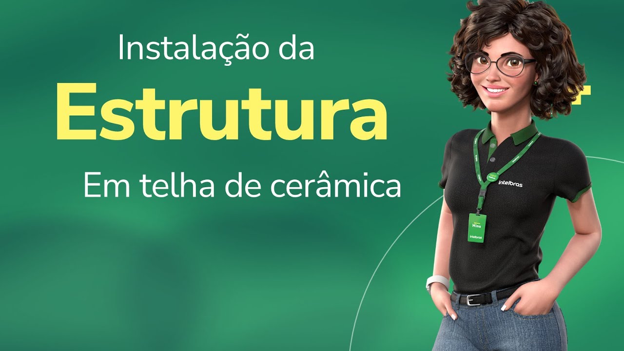 Instalando o kit para estrutura em telha de cerâmica - 2046