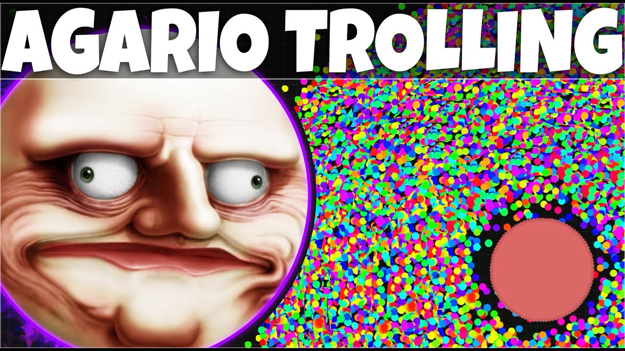 AGARIO Funny Moments | Trolling People In Agar.io #8