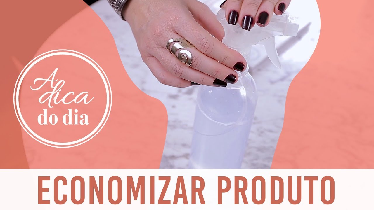COMO ECONOMIZAR PRODUTO DE LIMPEZA | FL&Aacute;VIA FERRARI