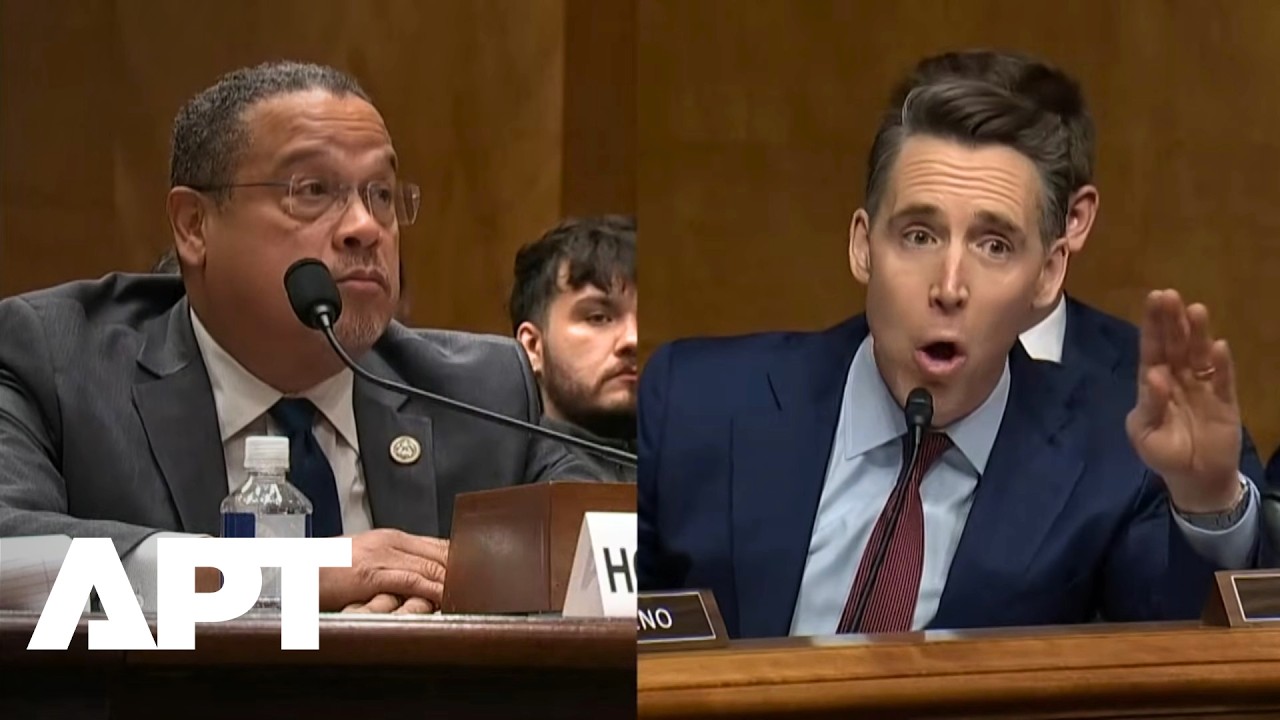 “You Ought to Be in Jail!” – Hawley EXPLODES at AG Ellison Over $9B Fraud Scandal | APT