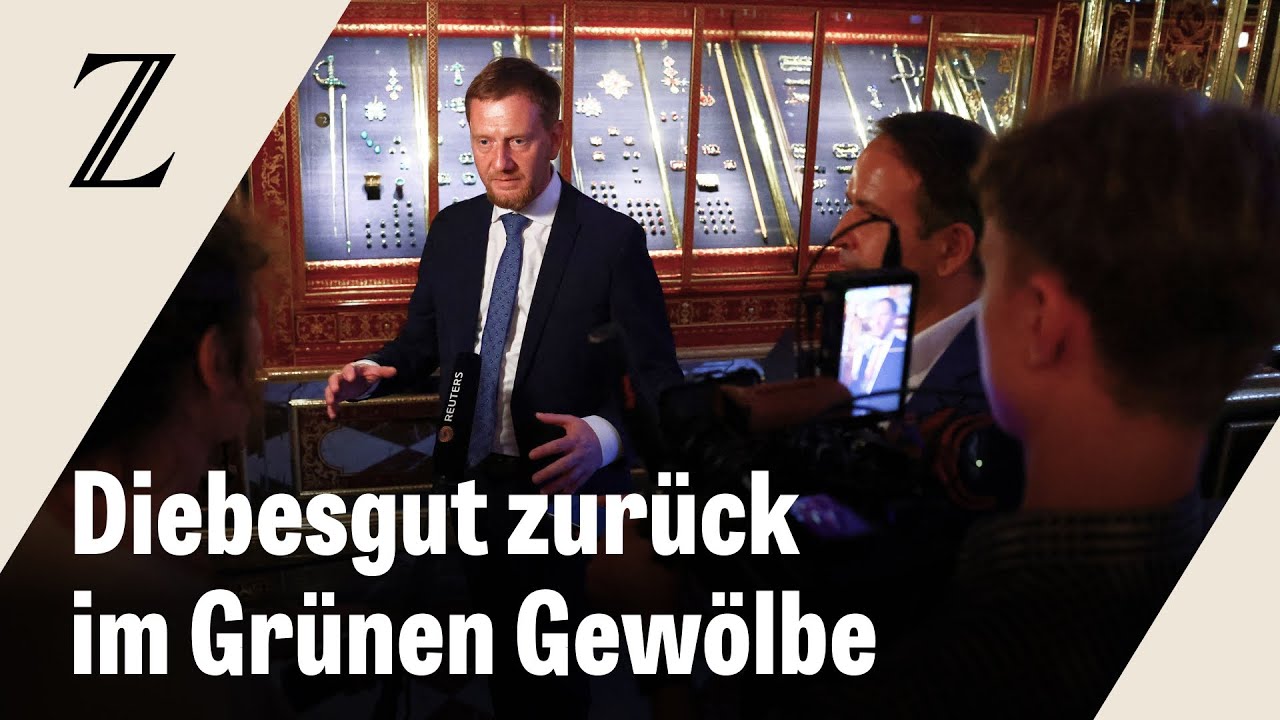 Teil gestohlener Juwelen wieder im Dresdener Grünen Gewölbe ausgestellt
