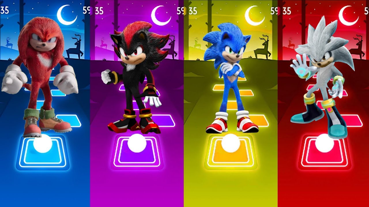 🔴 Sonic SUPER OTHE HEDGEHOG 3 Tiles Hop Cedm rush 🟢
