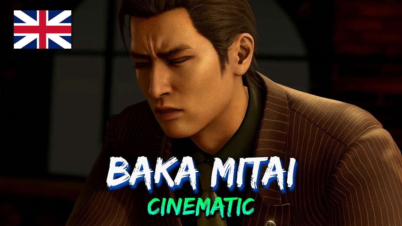 Yakuza Dark Ties - Karaoke: Baka Mitai (Yoshitaka Mine) - ENGLISH [CINEMATIC]