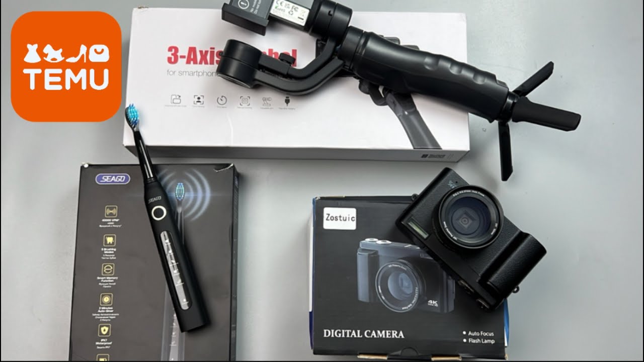 I Bought a 4K Camera, Gimbal & More From TEMU - Are They Worth It?🤔