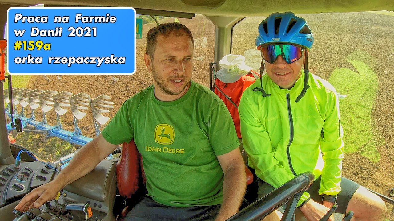 Praca na Farmie w Danii odcinek 159a orka pod żyto
