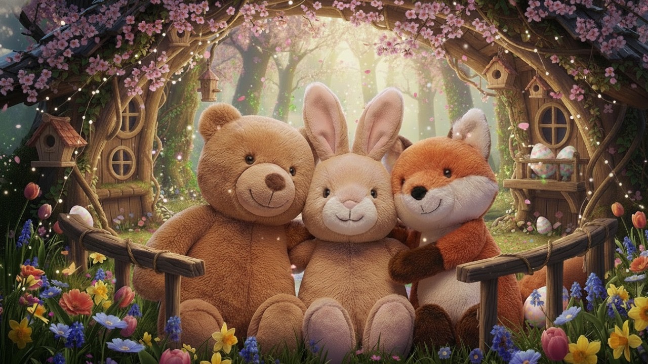 Cozy Spring Enchanted Forest ✨ | Calming Music & Ambience