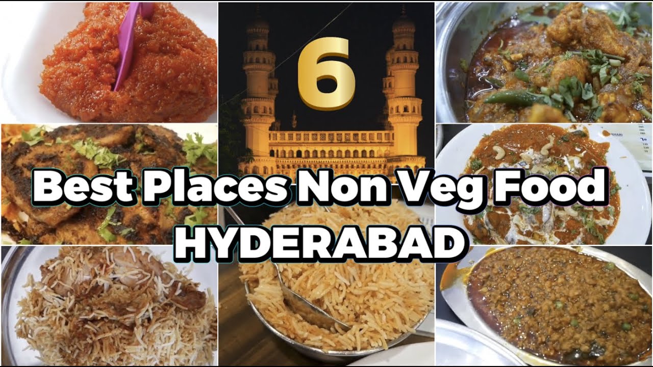 6 Popular Non-Veg Food Places in Hyderabad | ULTIMATE Hyderabadi Biryani & Kababs Guide | Telangana