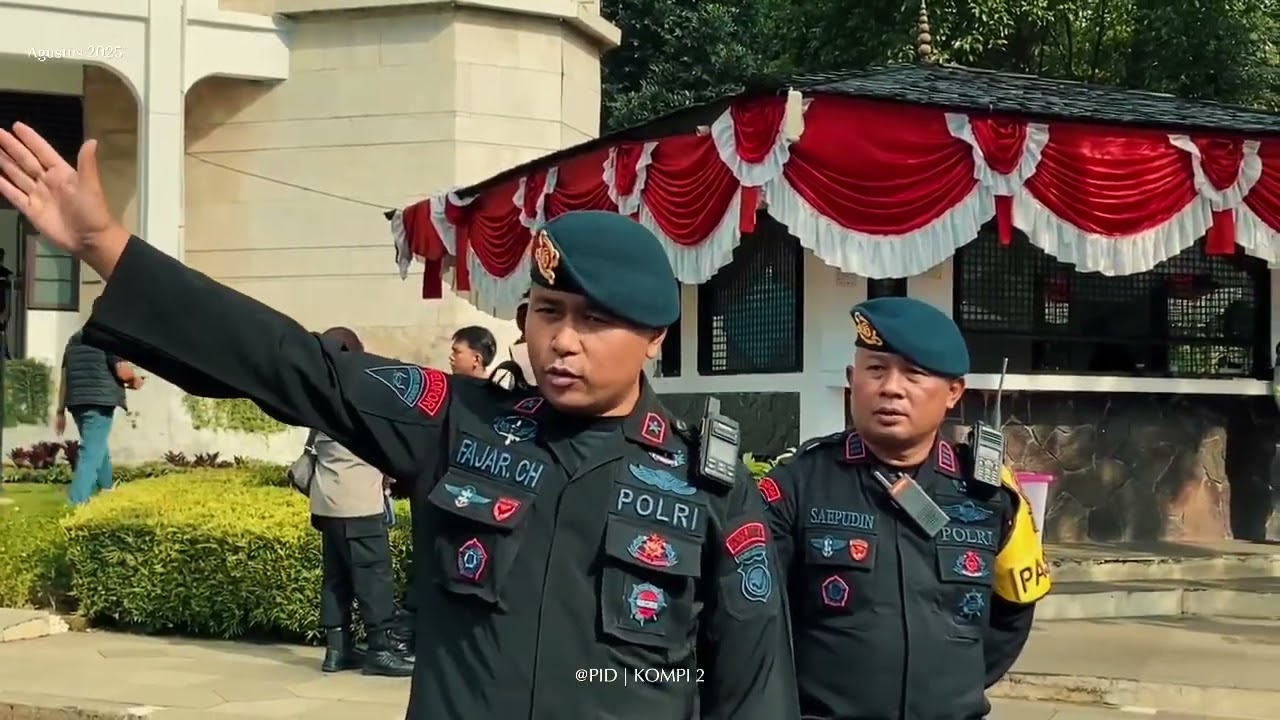 PAM UNRAS DI GEDUNG SATE