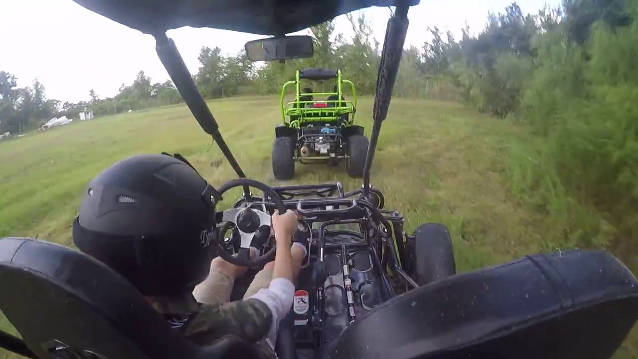 Trailmaster XRS 150 Ride Along/ Rear end POV