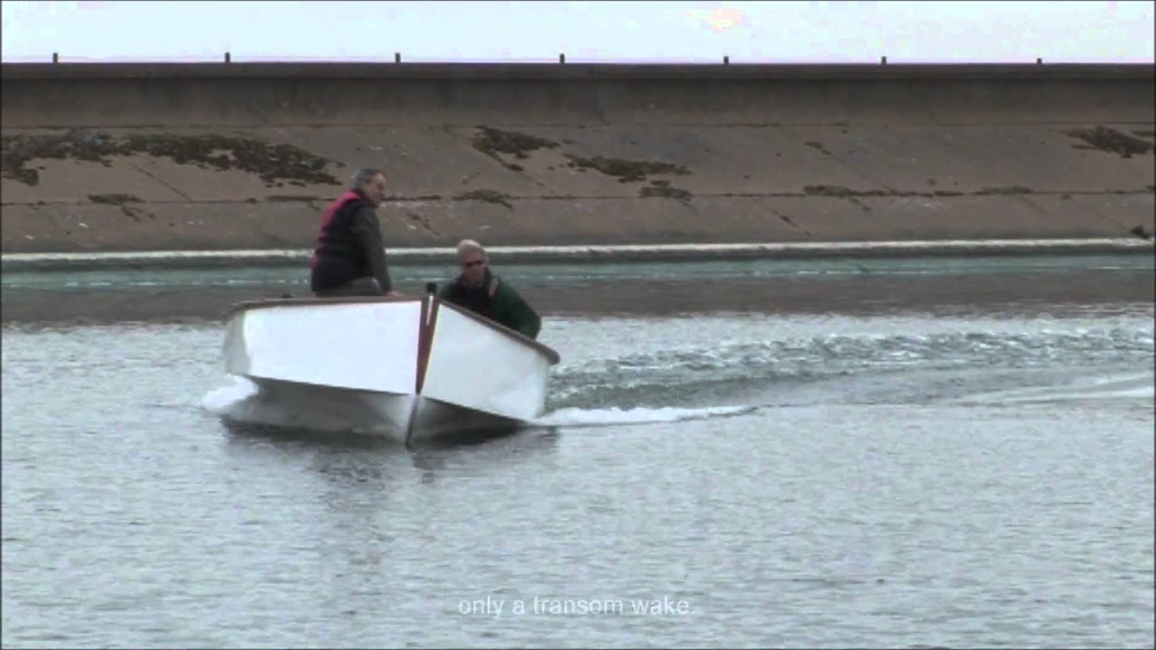 Universal Hull prototype under motor