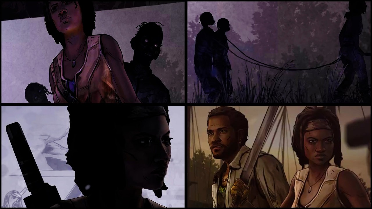 The Walking Dead: Michonne - A Telltale Miniseries - All Menus Animations