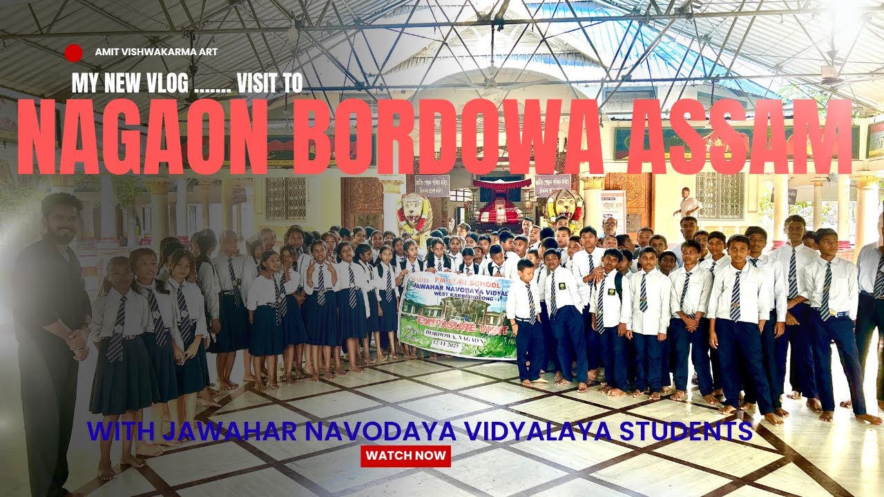 EXPLORE VISIT BORDOWA NAGAON ,ASSAM #viral #art #nvs #fypシ #viralvideos #vlog #vlogger #vlogging 