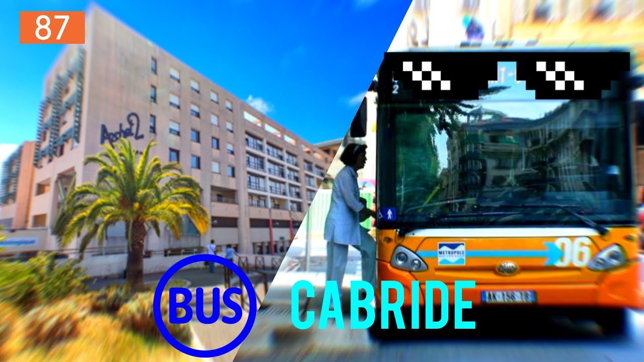 Nice • Lignes D'Azur • Bus 87 • Pont Barla - Hôpital de L'Archet