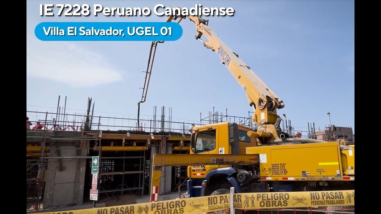 Construimos una #EscuelaBicentenario para impulsar una mejor educación en #VillaElSalvador