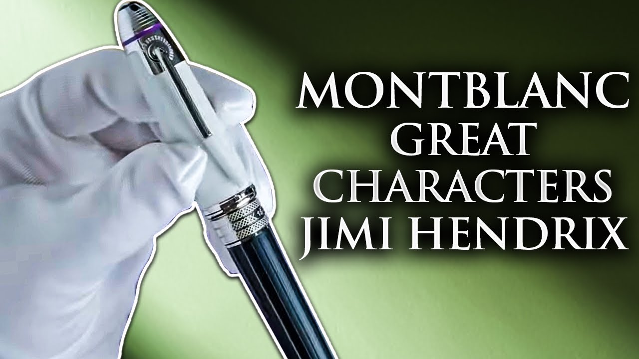 New Fountain Pen Releases of Appelboom: Montblanc Great Characters Jimi Hendrix