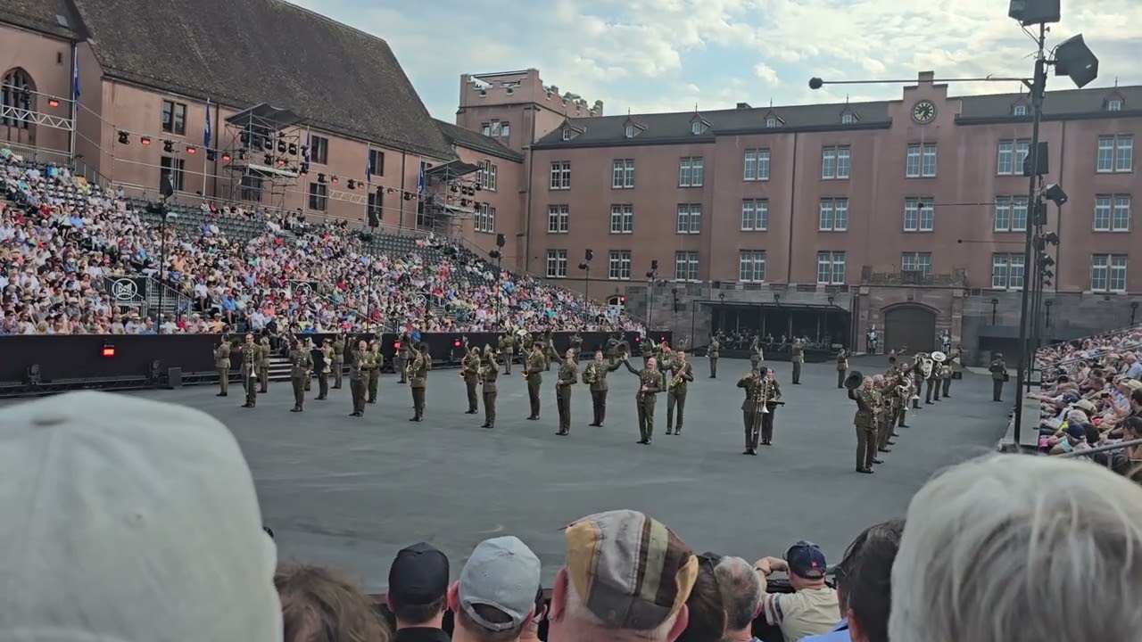 Basel Tattoo 2024 met Australian Army Band