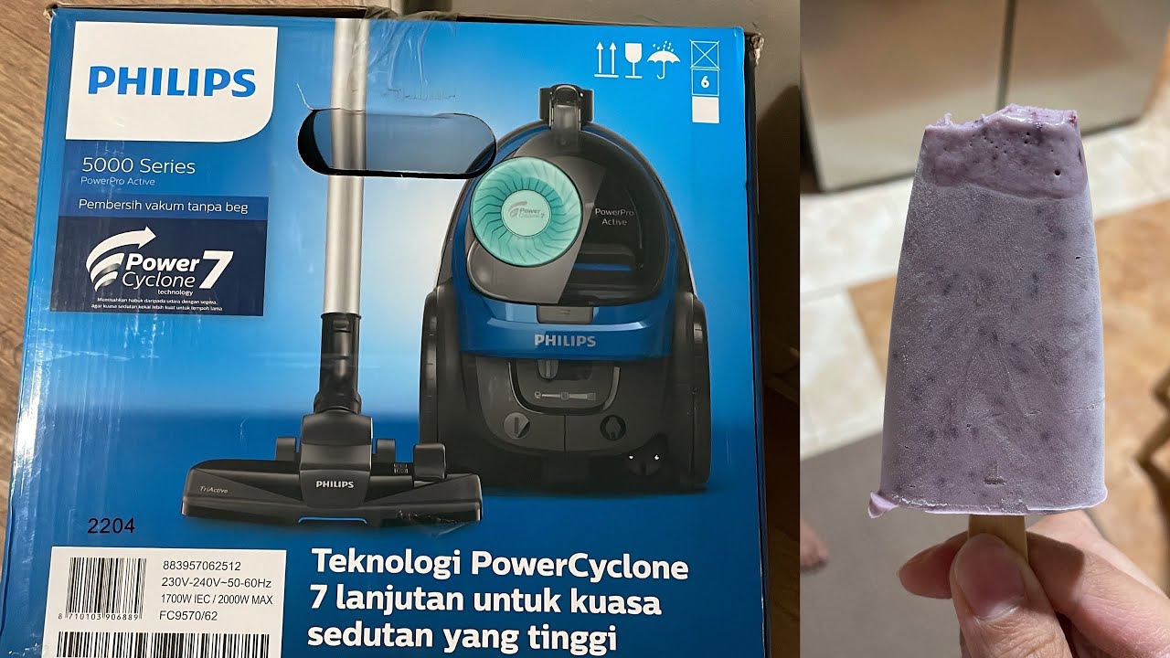 جزء من يومي سوينا آيس كريم😋وصلت شحنتي المنتظره(مكنسة فيلبس)