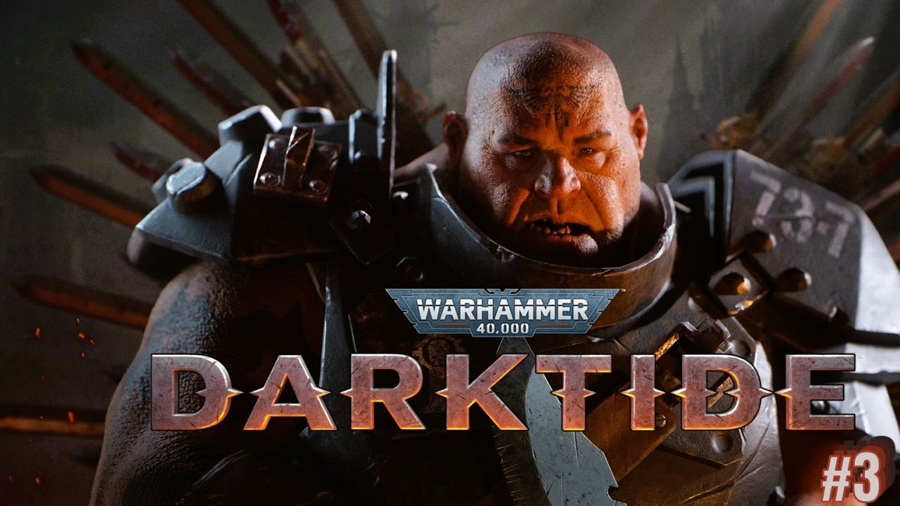 Warhammer 40K DARKTIDE Veteran - Part 3 WE DID IT WITH AUDIO THIS TIME LOL!!!