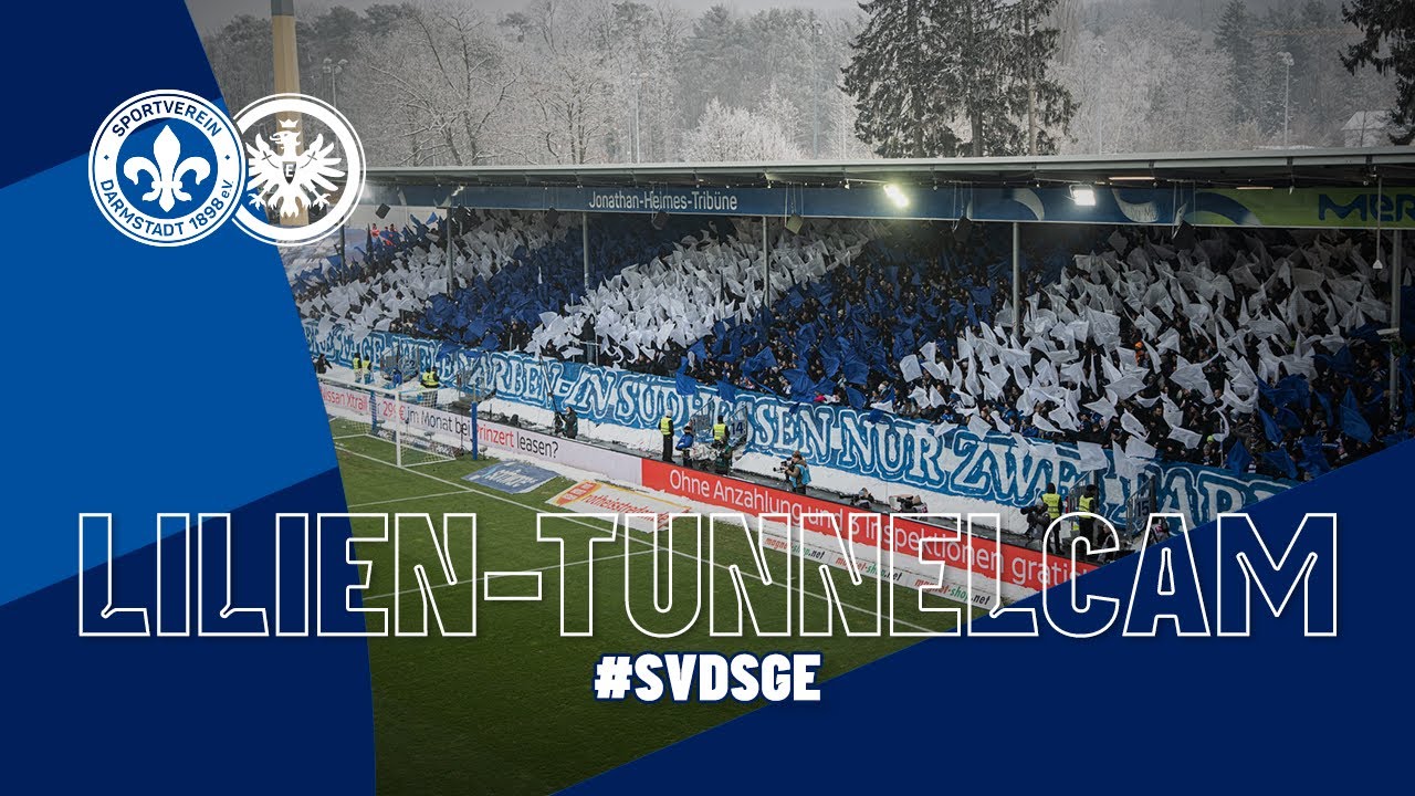 Hessenderby mit Last-Minute-Tor! |  Lilien-Tunnelcam gegen Frankfurt