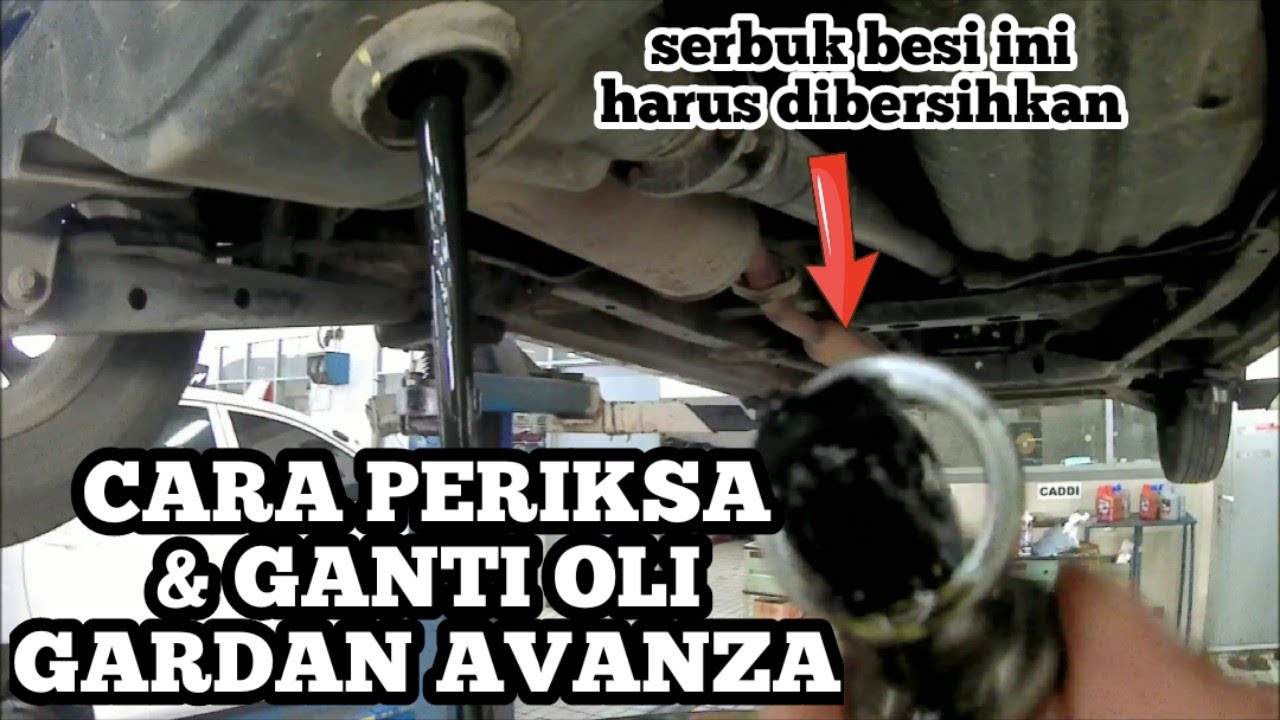[ VIDEO LENGKAP ]  CARA PERIKSA & GANTI OLI GARDAN AVANZA