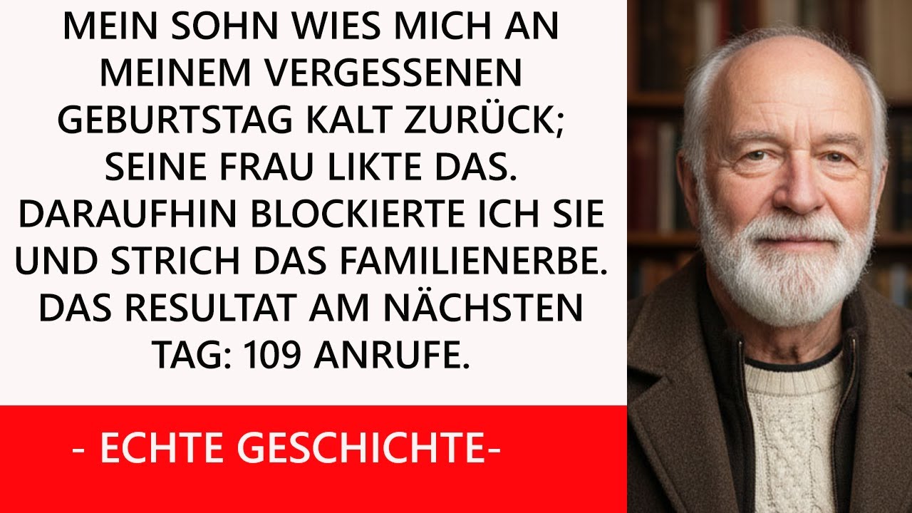 Mein Sohn schrieb mir： „Wir brauchen Abstand  Bitte melde dich nicht mehr “ Also tat ich nur noc