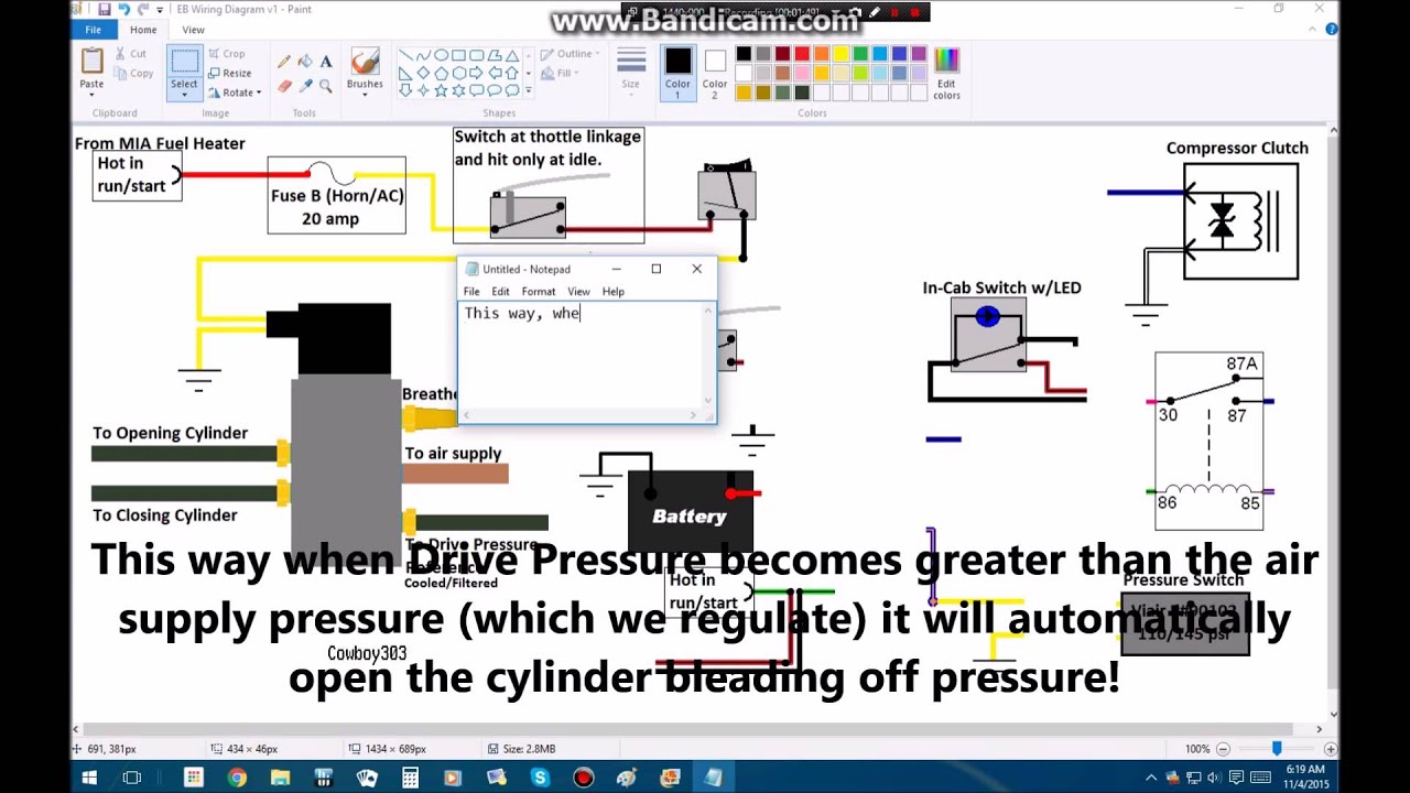 *Warning Boring!* Exhaust Brake Wiring Diagram: Behind the scenes