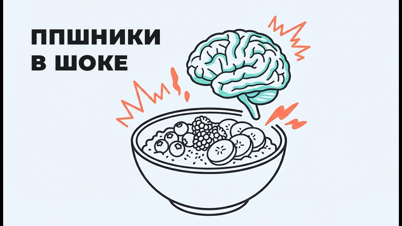 Почему «правильное питание» разрушает твой мозг после 40
