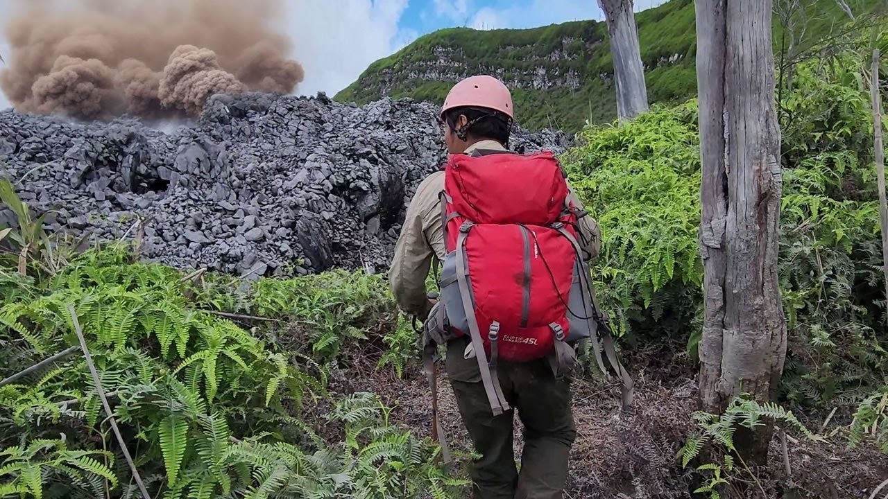 Expedition to Ibu Volcano, Indonesia