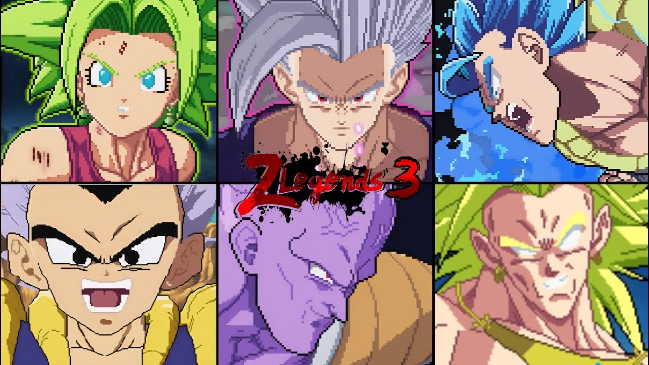 Z LEGENDS 3 | All Character Intros (V2.3.4)