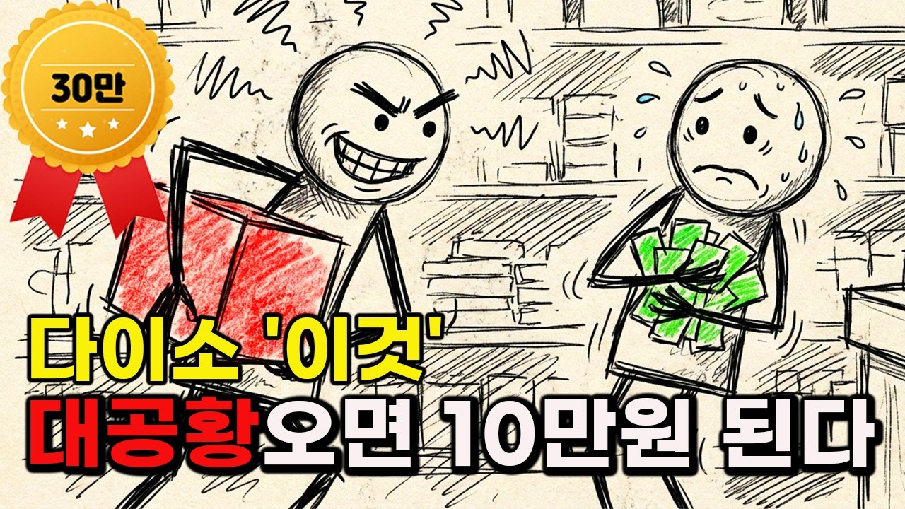 위기상황! 당신과 가족을 살릴 다이소 생존템 11가지 공개.