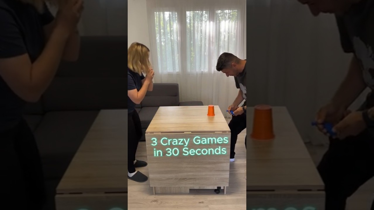 3 Hilarious Party Games in 30 Seconds 🤣⚡ Fast, Wild & Crazy Fun | Crazy Battles Compilation