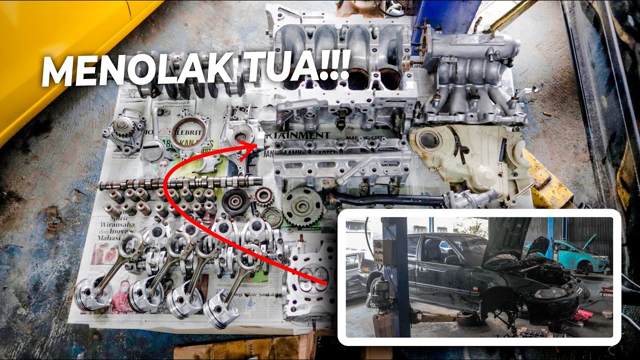 Restorasi Mobil Honda Genio 92 Part 1 , Rebuilding Car Nidu Garasi