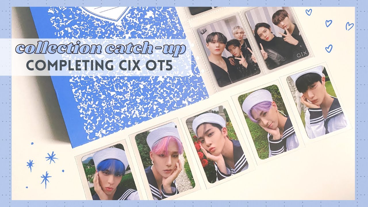 ミ☆ collection catch-up #1: completing my cix ot5 collection before their comeback!
