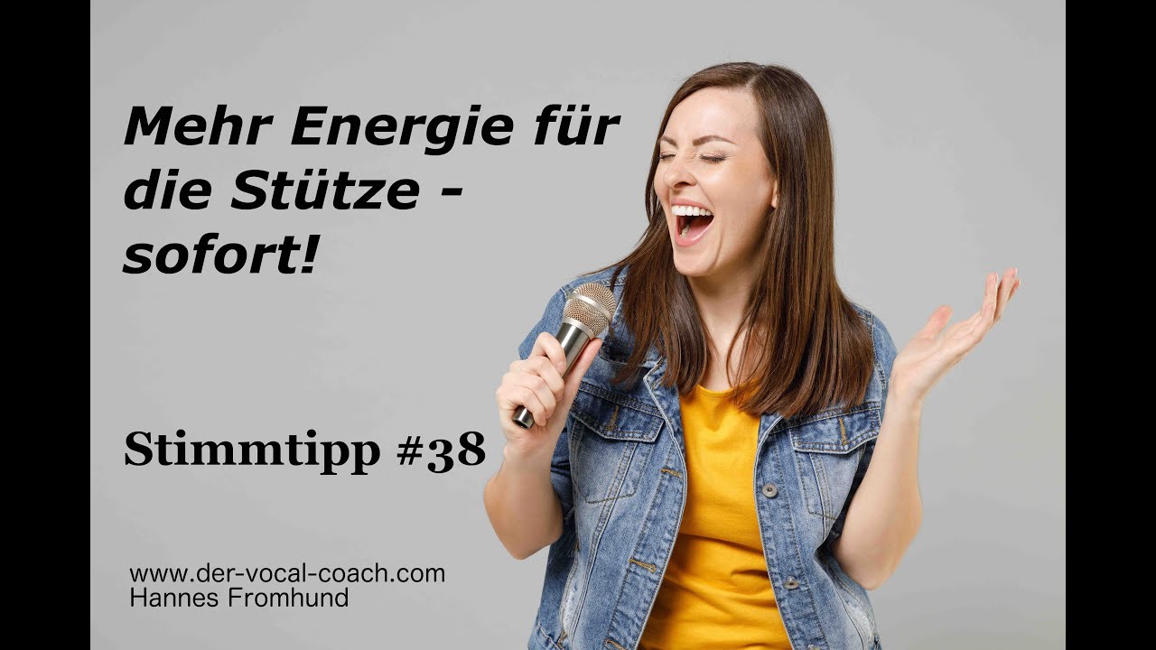 Wirkung von St&uuml;tze - sofort