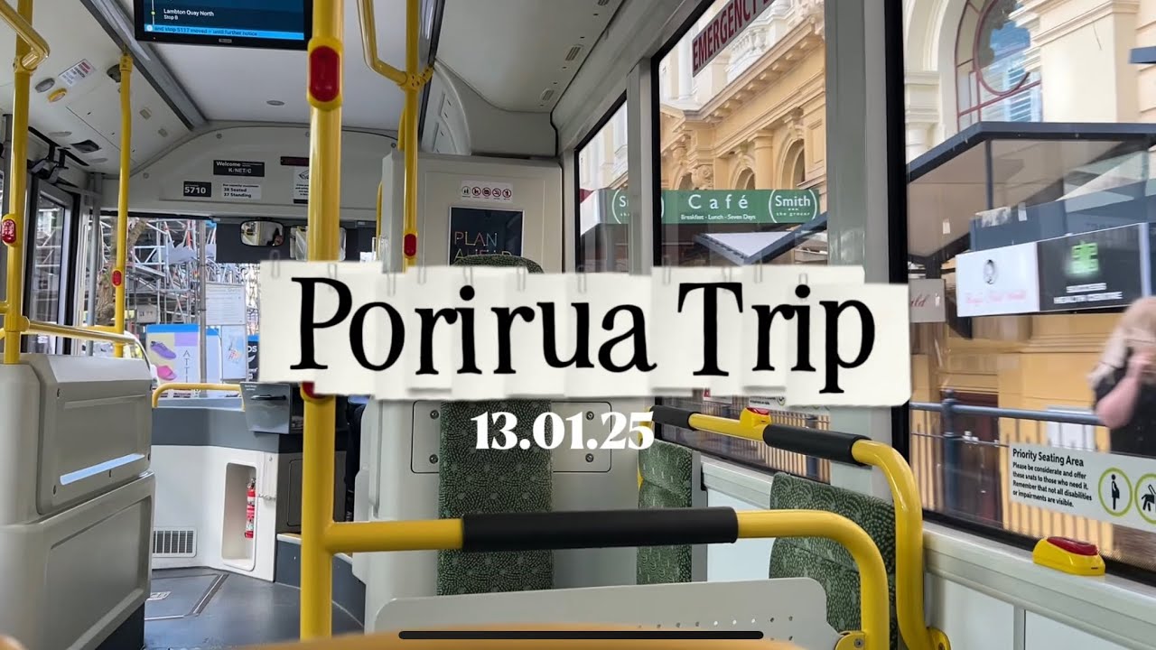 Porirua Trip! | WELLINGTON | VLOG | NZ