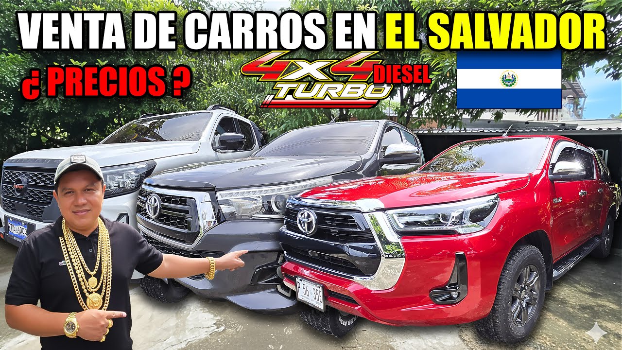 PRECIO DE LAS TOYOTA HILUX EN EL SALVADOR 😱 CARROS USADOS DISPONIBLES AQUÍ!