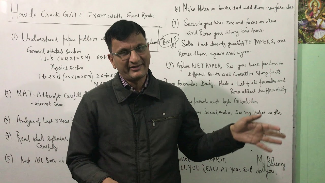 How to crack GATE exam with good rank