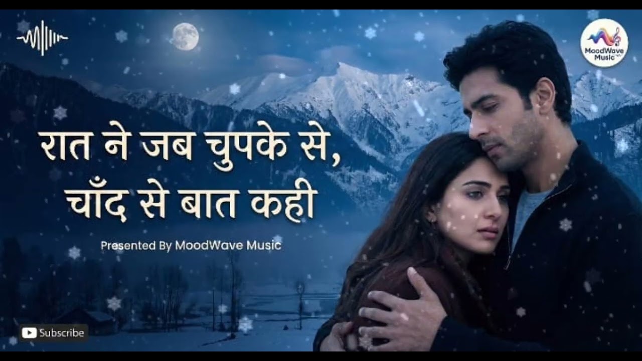 Raat Ne Jab Chupke Se Chaand Se Baat Kahi | New Hindi Romantic Song 2026 | Moodwave Music