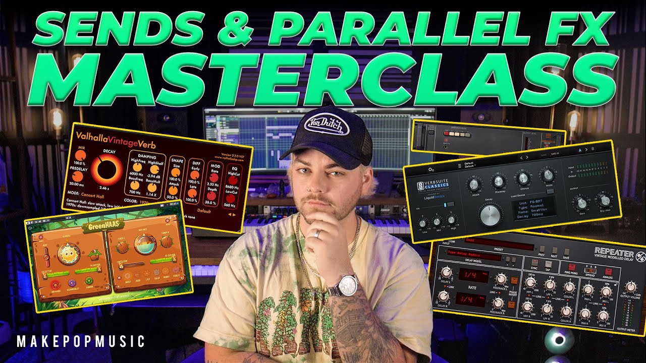 THIS WILL IMPROVE YOUR MIXING! (Using Sends and Parallel FX Chains) | Make Pop Music