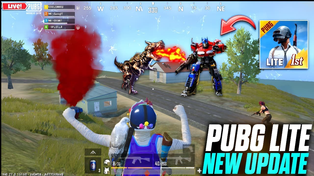 PUBG LITE NEW UPDATE 🔴 || PUBG LITE LIVE FMG GAMING