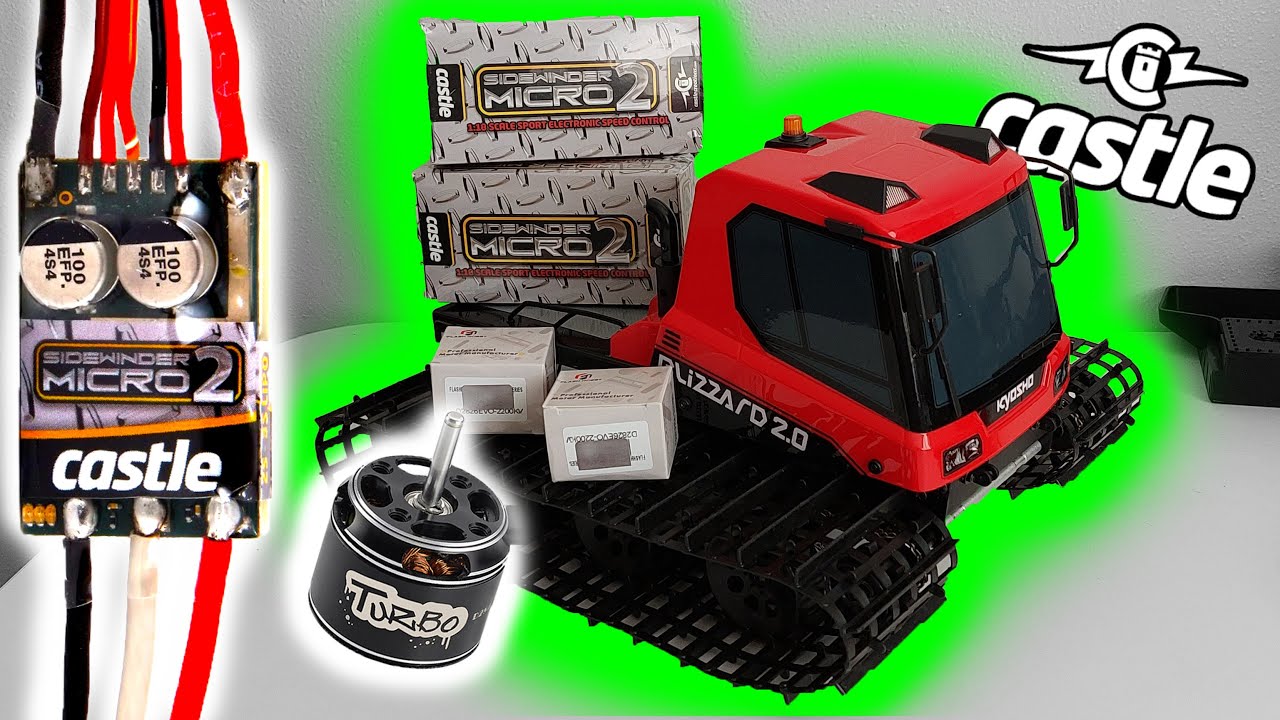 KYOSHO BLIZZARD 2.0 | Castle Brushless Power!