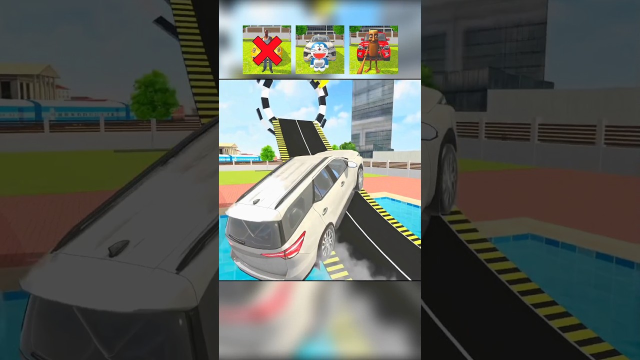 Dangerous Ramp Challenge 🙈 #gaming #games #shortsfeed