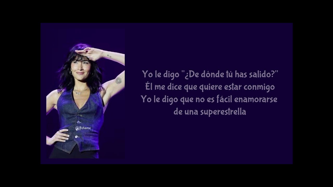 Aitana - Superestrella (Letra)