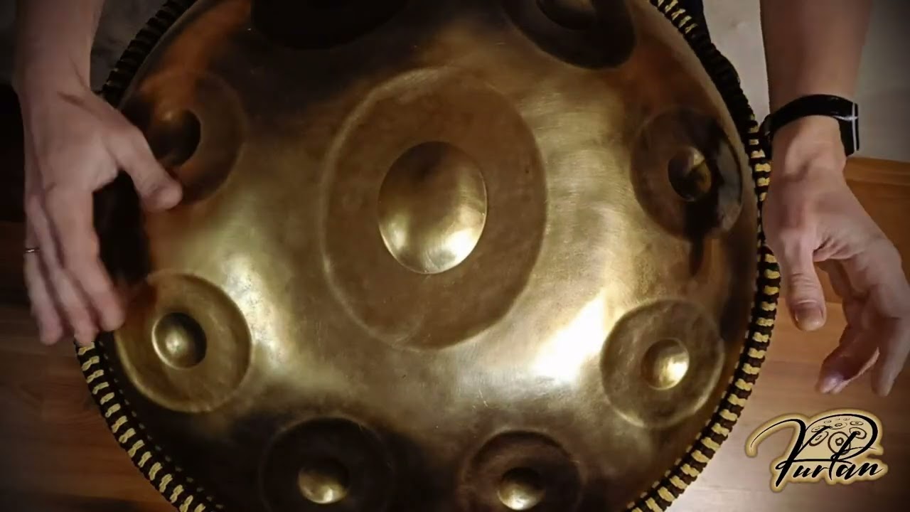 KurPan | Handpan D Celtic 9 | D / A С D E F G A C | латунированный