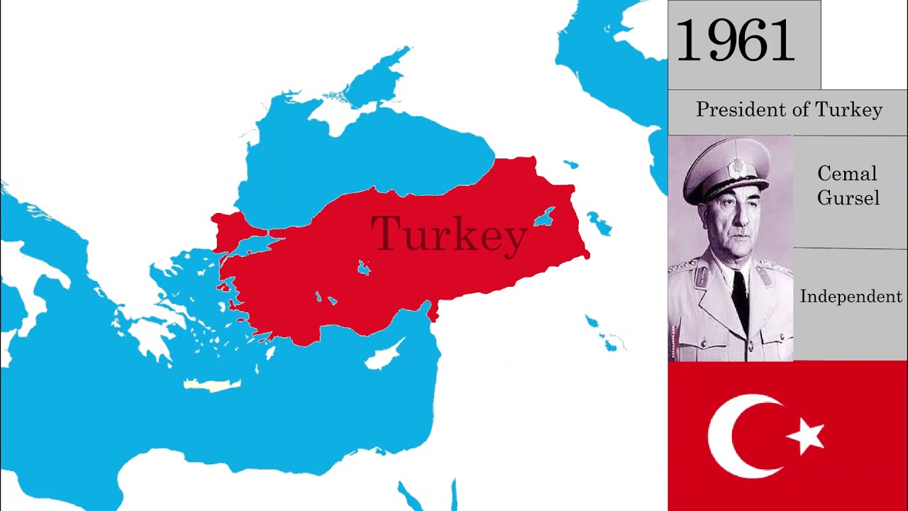 The Territorial expansion of the Ottoman Empire and Turkey (1299-2021)