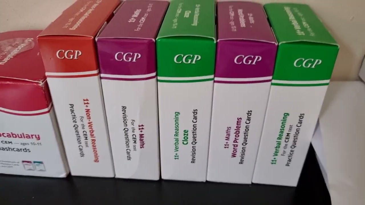 New CGP 11+ Revision Books for Exams!